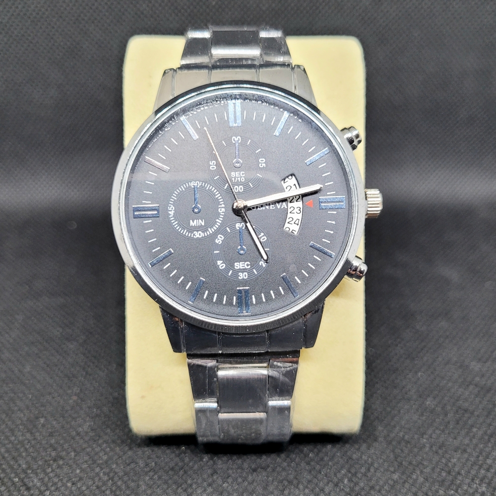 Geneva Silver Watch